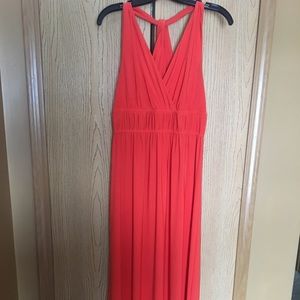 Cute orange maxi dress